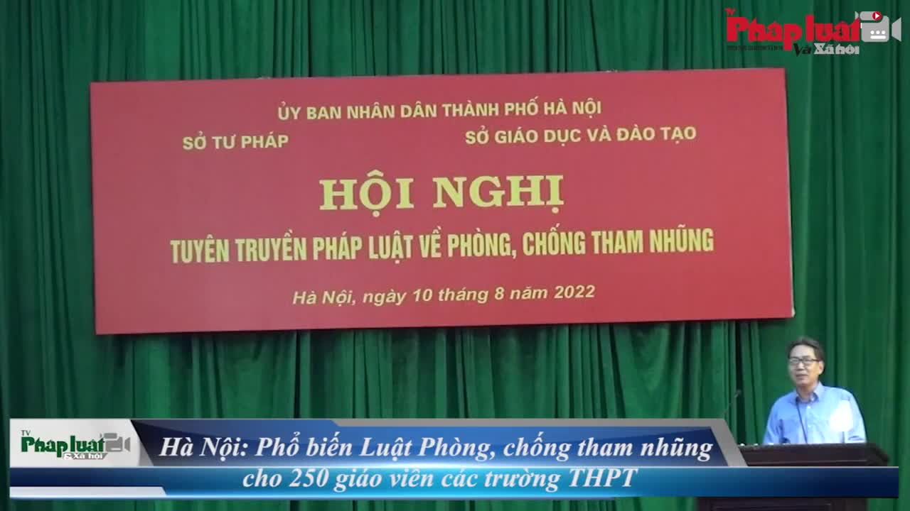 Hà Nội: Nâng cao hiểu biết pháp luật đối với đội ngũ cán bộ, công chức, giáo viên