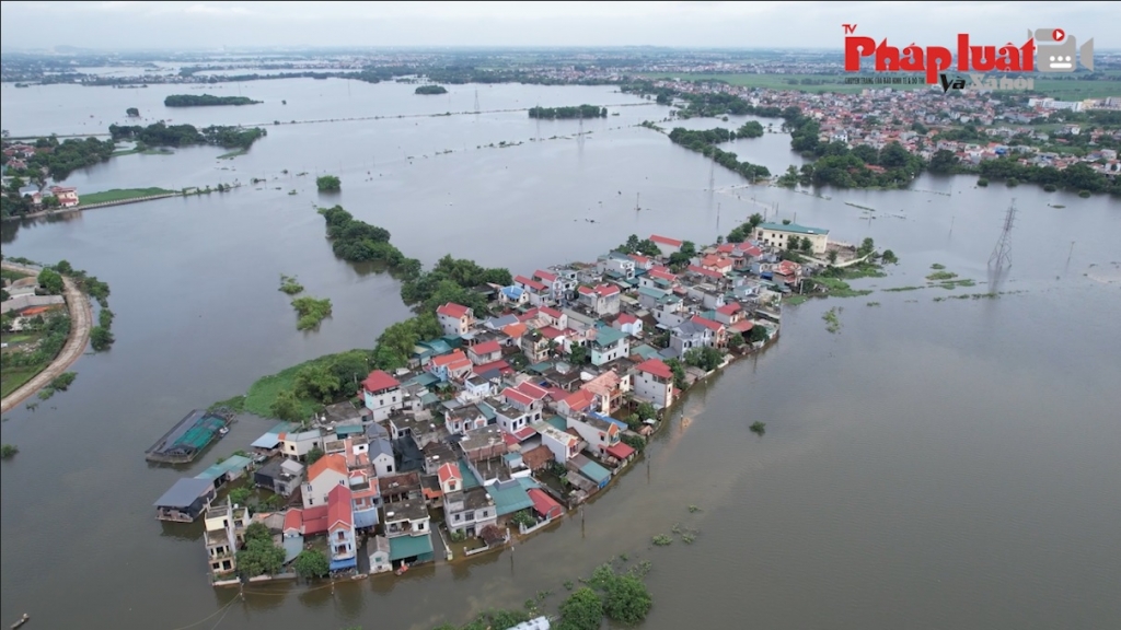 Khẩn trương khắc phục hậu quả mưa lũ tại huyện Quốc Oai và Chương Mỹ