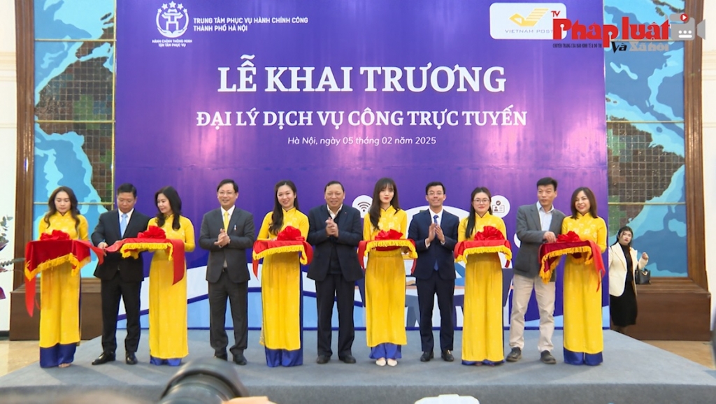 Hà Nội khai trương đại lý dịch vụ công trực tuyến tại Bưu điện 75 phố Đinh Tiên Hoàng