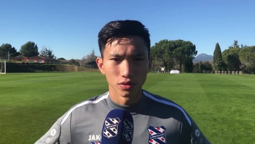 Đoàn Văn Hậu có những chia sẻ lần đầu tiên sau khi trở lại SC Heerenveen