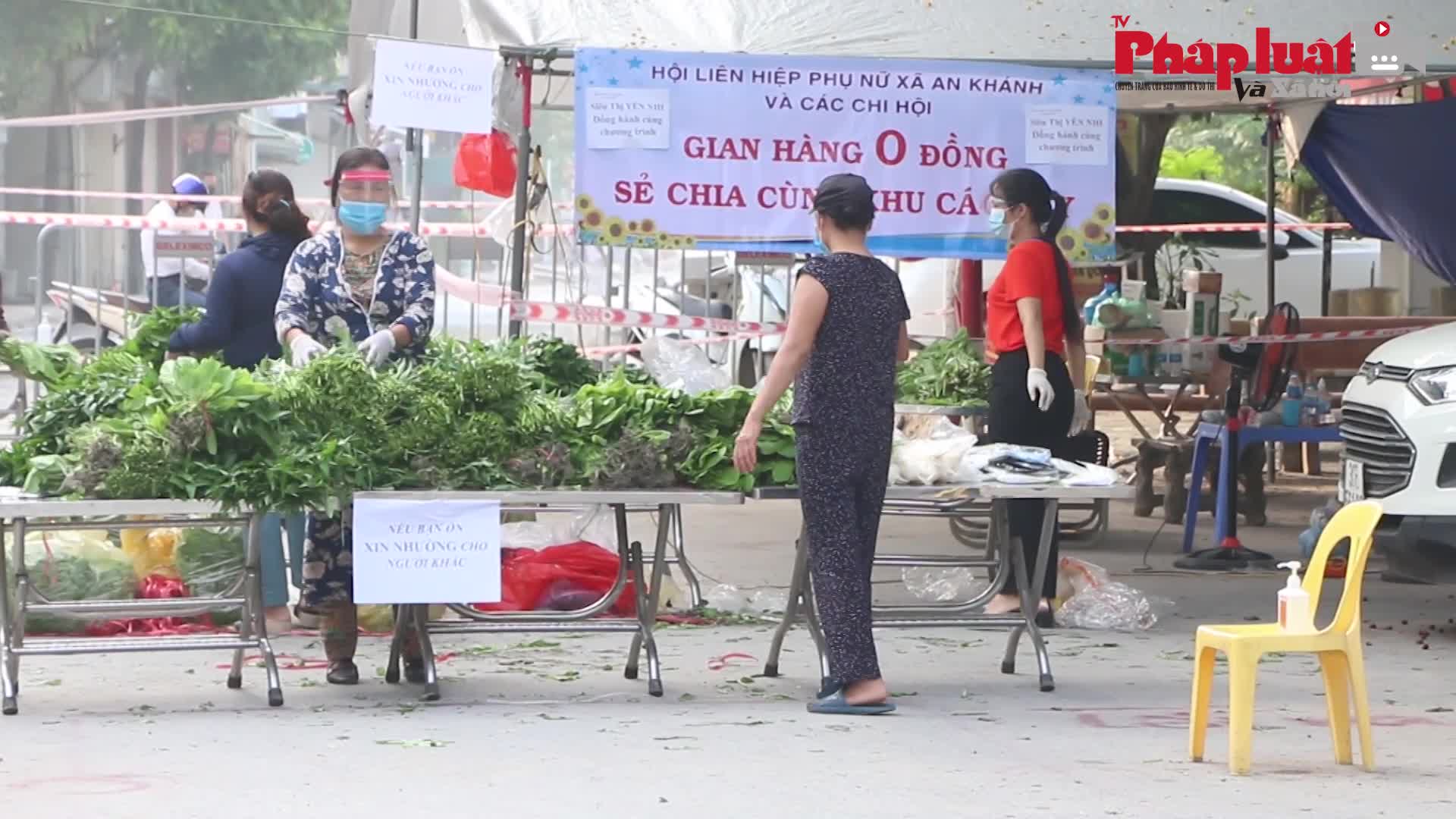 “Gian hàng 0 đồng” ấm tình đồng bào